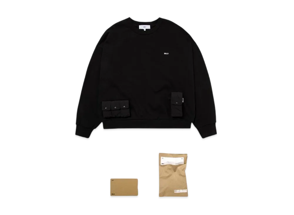 BBLD Crew Sweat + B&L "Black"