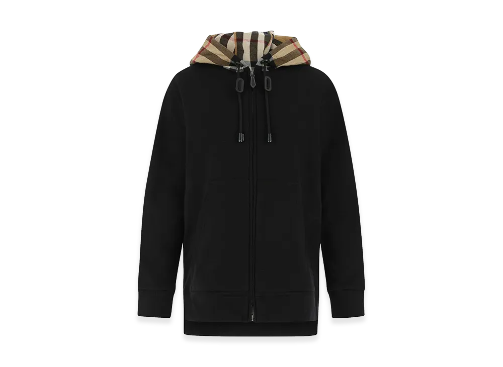 Burberry Women's Cotton Hoodie "Black"