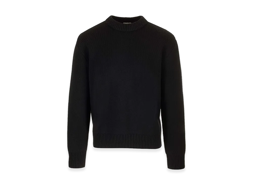 Bottega Veneta Stretch Wool Blend Sweater "Black"