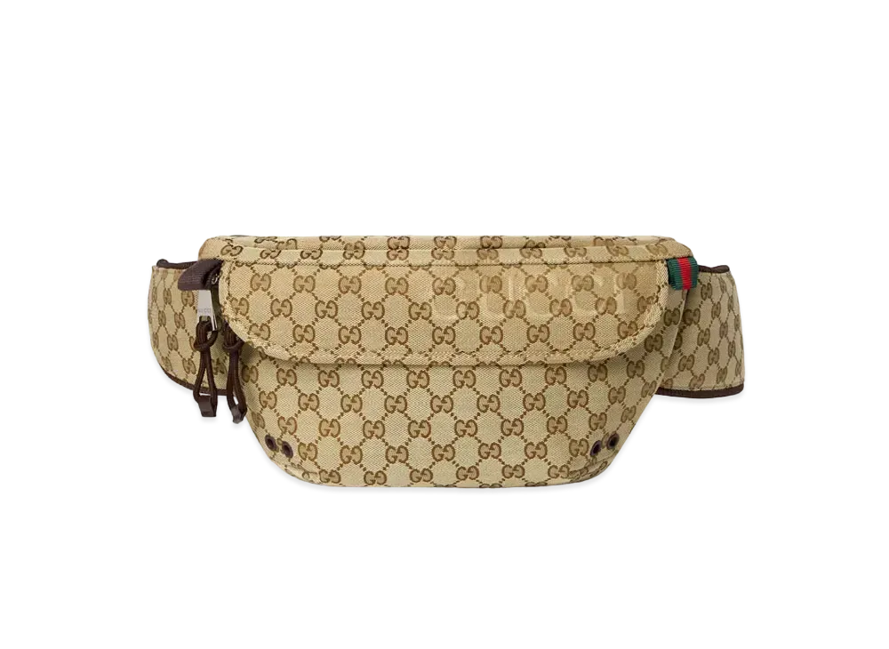 GUCCI Small GG Belt Bag "Beige/Ebony"
