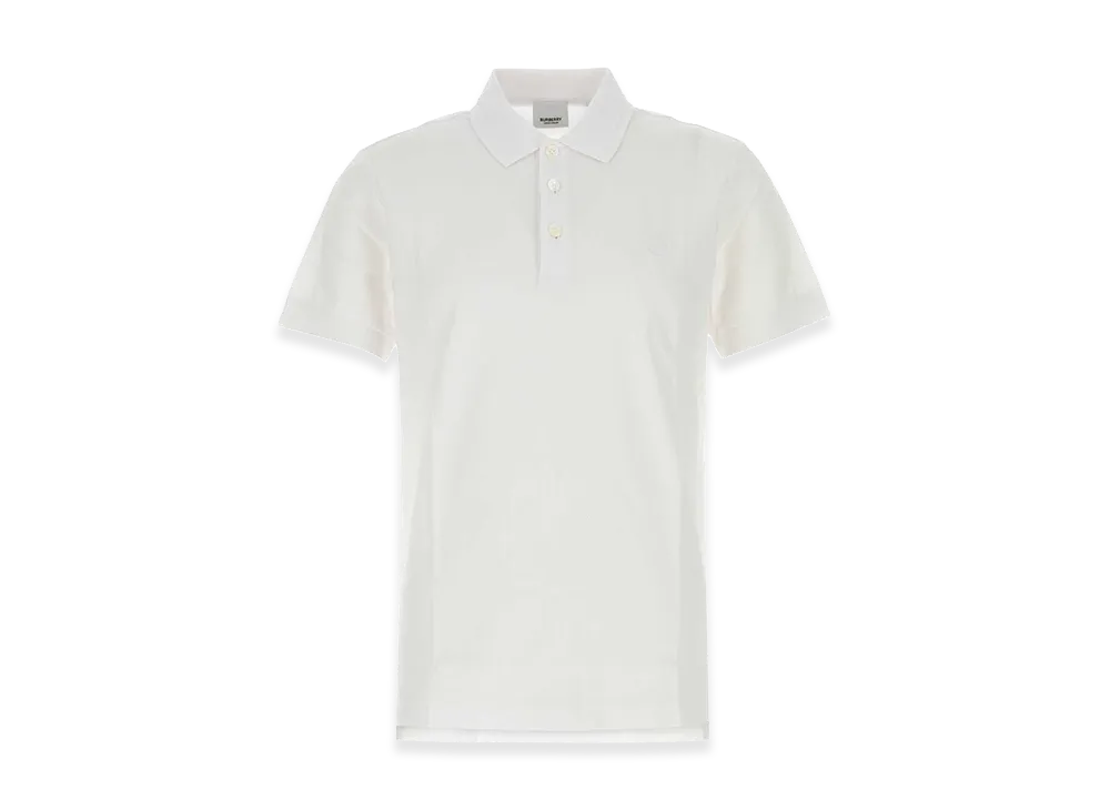 Burberry Piquet Polo Shirt "White"