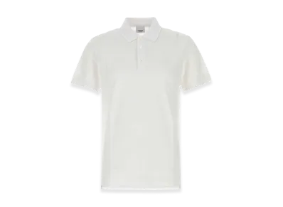 Burberry Piquet Polo Shirt "White"