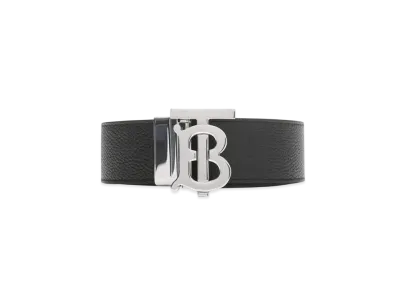 Burberry Reversible Leather TB Belt "Black/Tan"