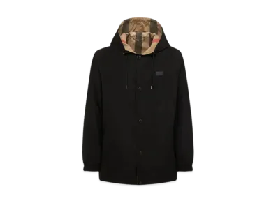 Burberry Men's ReversibleHooded Jacket "Black"