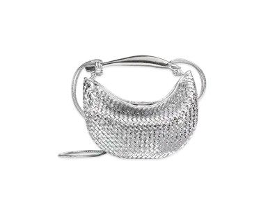 Bottega Veneta Baby Sardine "Silver"