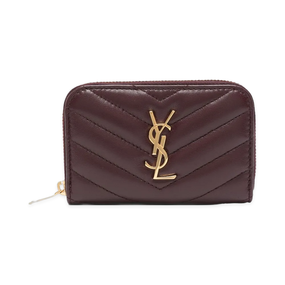 Saint Laurent Women's Wallets "Bordeaux"