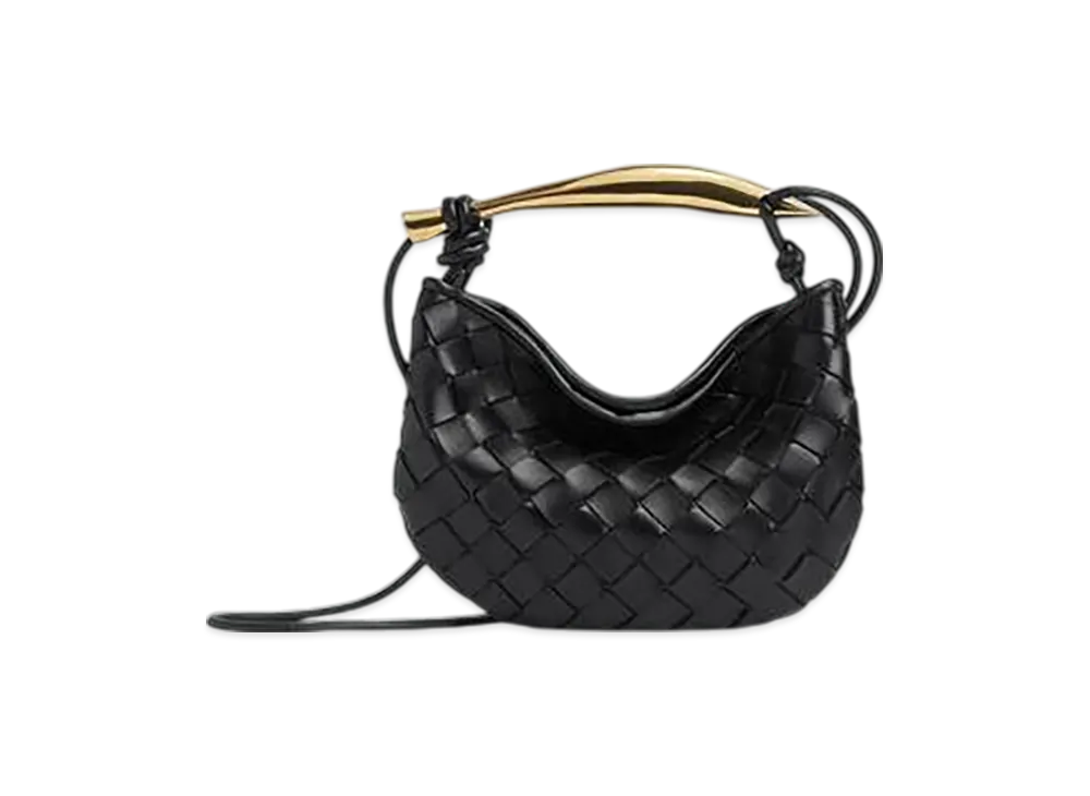 Bottega Veneta Baby Sardine "Black"