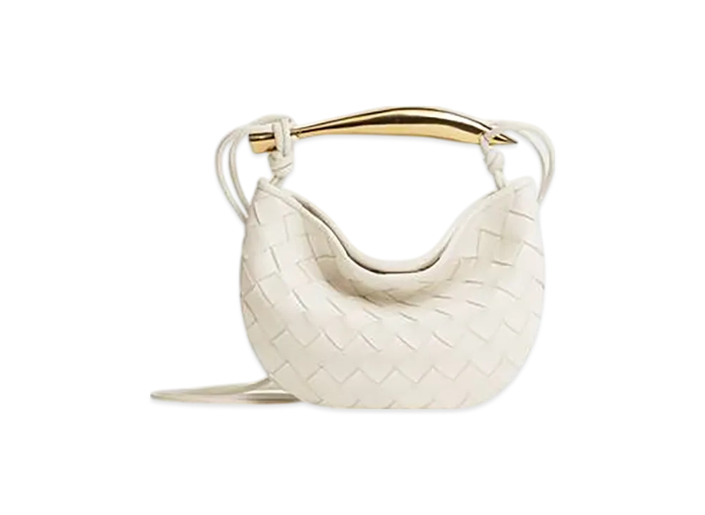 Bottega Veneta Baby Sardine "Chalk"