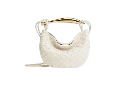 Bottega Veneta Baby Sardine "Chalk"
