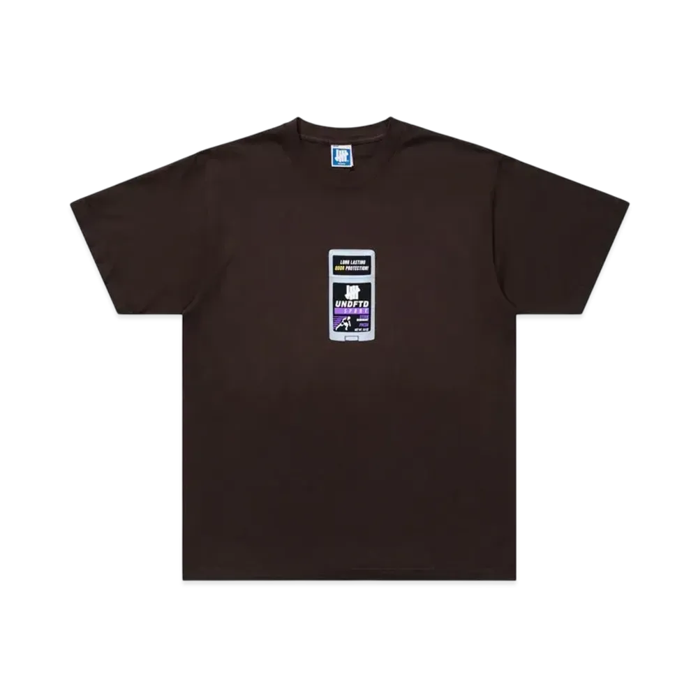 UNDEFEATED Deodorant S/S Tee "Brown"