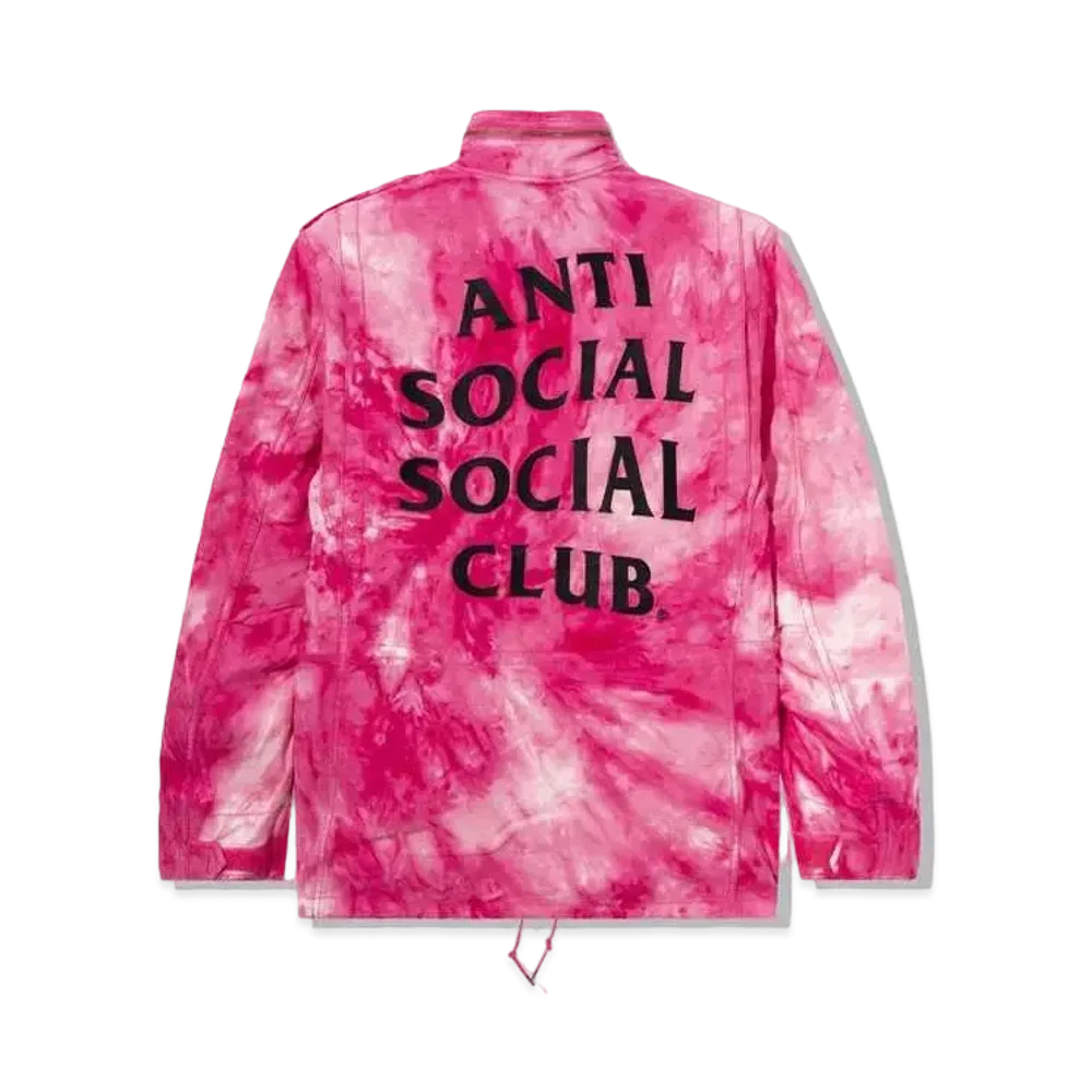 ANTI SOCIAL SOCIAL CLUB Alpha Industries x ASSC M65 Tie Dye Jacket "Pink"
