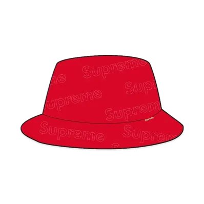 Supreme Lasered Twill Crusher "Red"