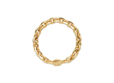 Bottega Veneta Shape Chain Bracelet "Yellow Gold"