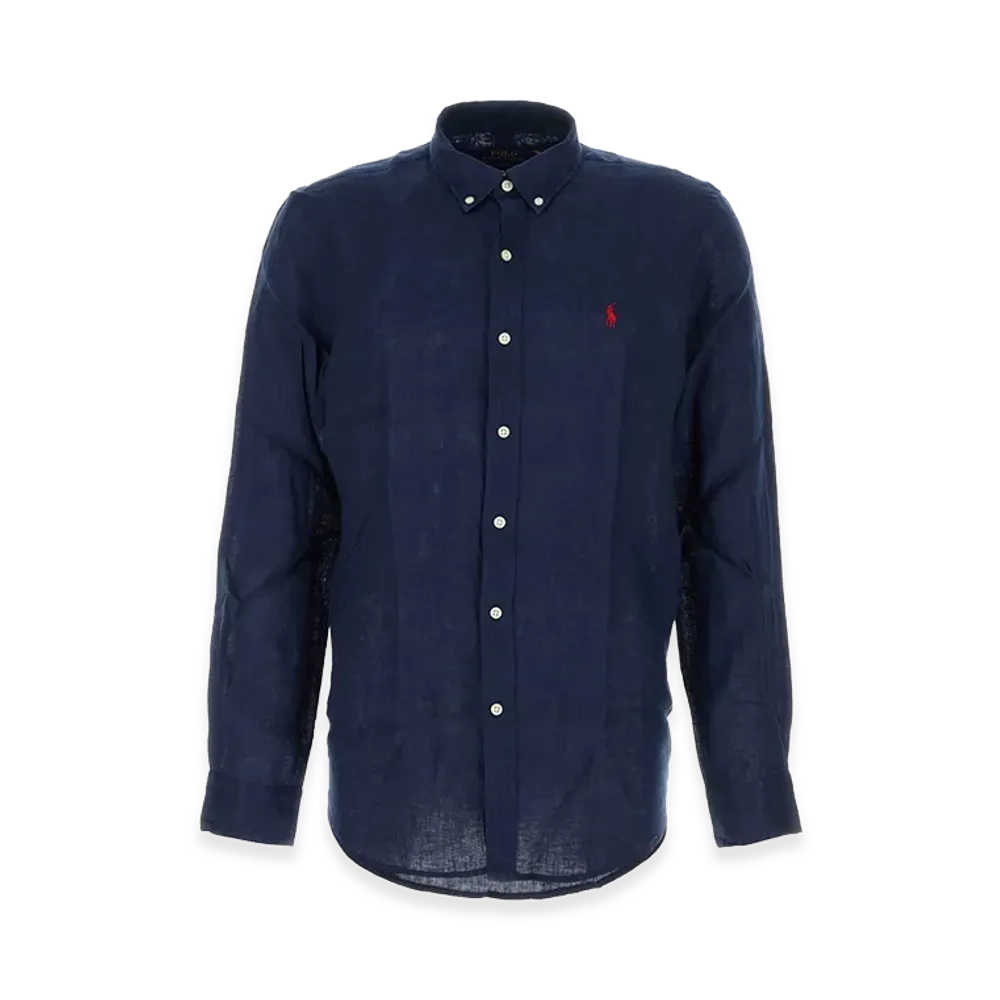 Polo Ralph Lauren Linen Shirt "Navy"