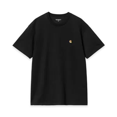 Carhartt WIP S/S Chase T-Shirt "Black/Gold"