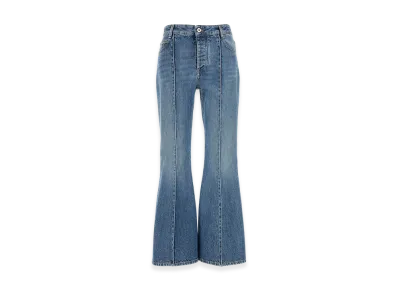Bottega Veneta Women's Denim Jeans "Mid Blue"