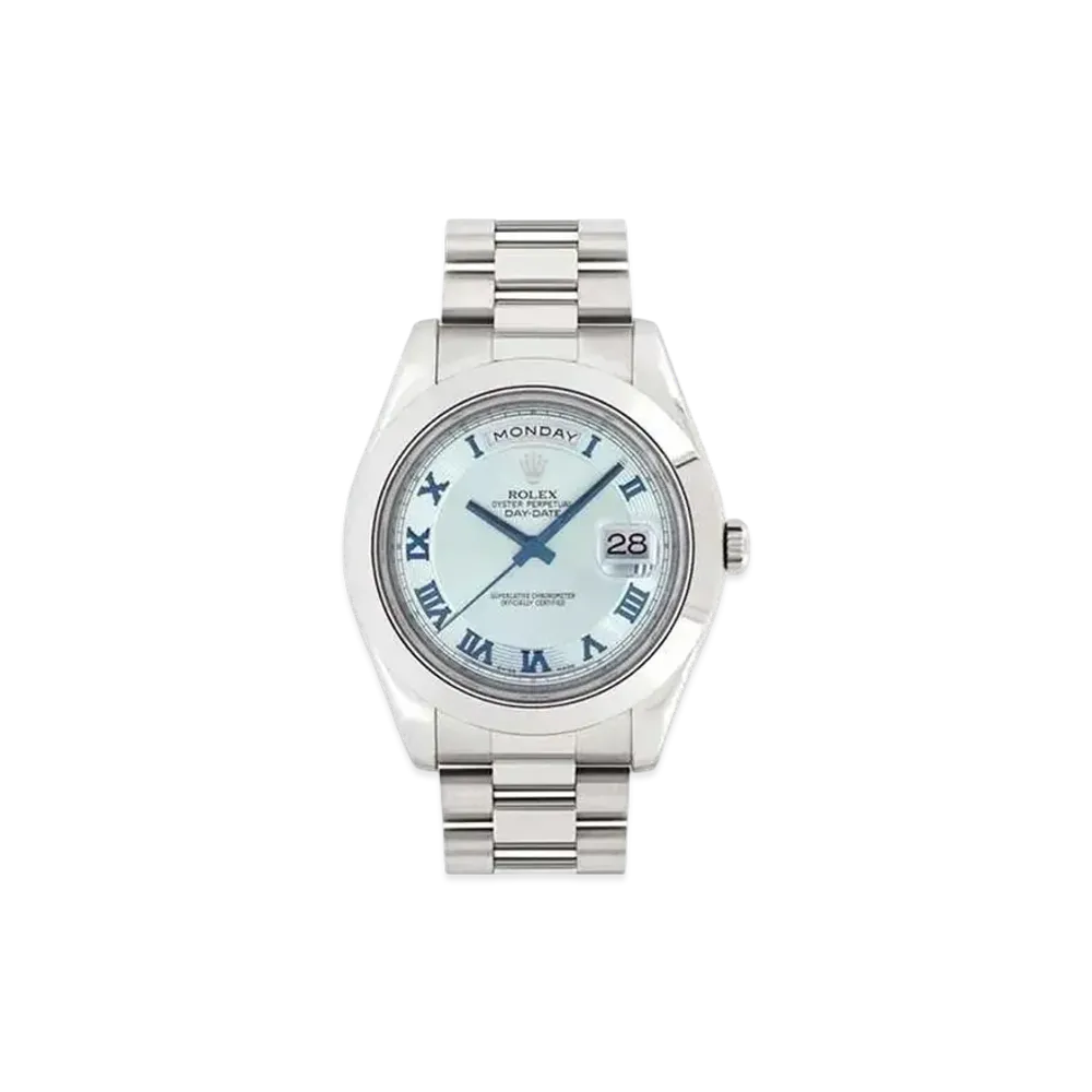 ROLEX Day-Date II "Ice Blue" 218206