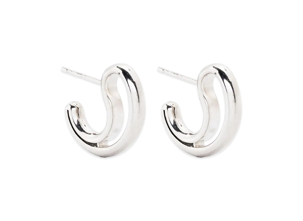Bottega Veneta Women's Earrings "Silver"