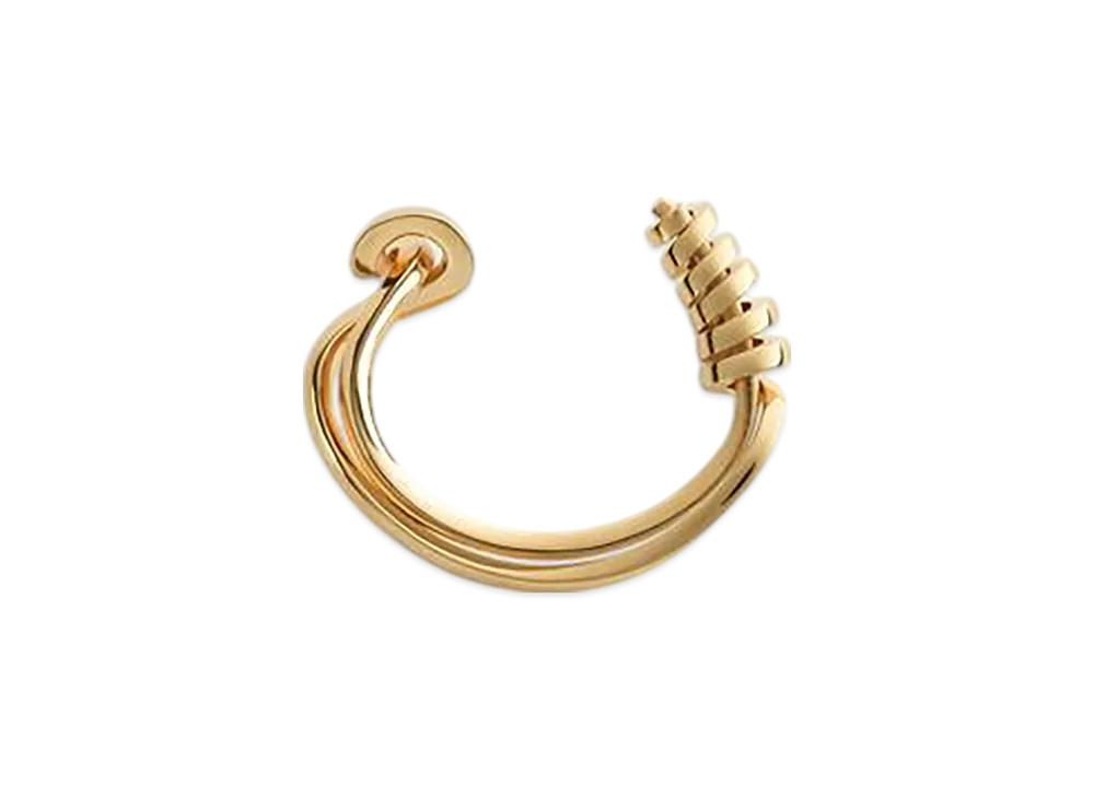 Bottega Veneta Twist Cuff Bracelet "Yellow Gold"