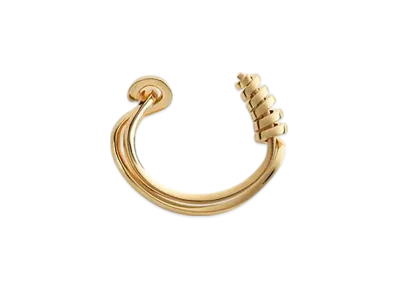 Bottega Veneta Twist Cuff Bracelet "Yellow Gold"