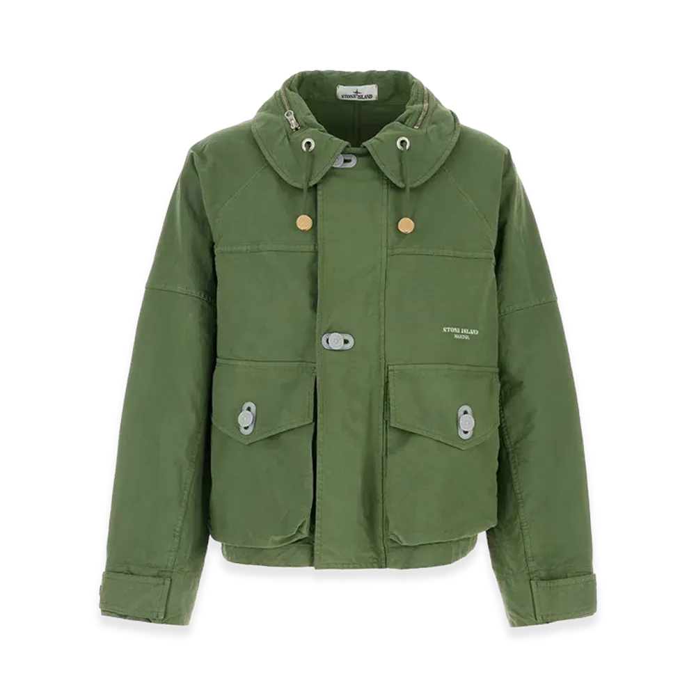 Stone Island Canvas Jacket "Green"