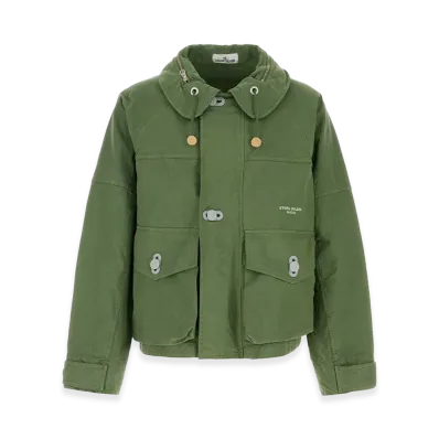 Stone Island Canvas Jacket "Green"