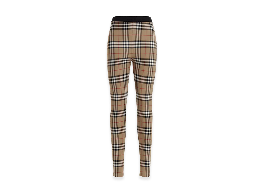 Burberry Women's Athleisure Leggings "Beige"