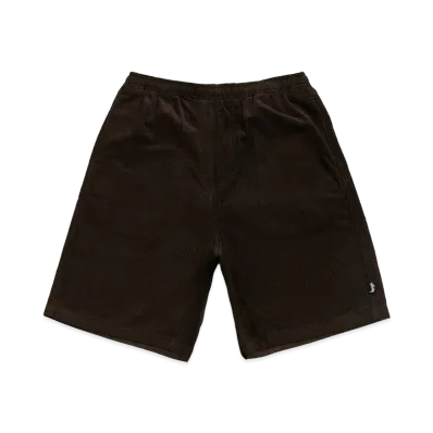 Stussy Baggy Twill Cord Beach Short "Black"