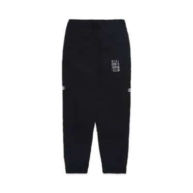 BILLIONAIRE BOYS CLUB EMBROIDERED LOGO SWITCHING NYLON PANTS "BLACK"