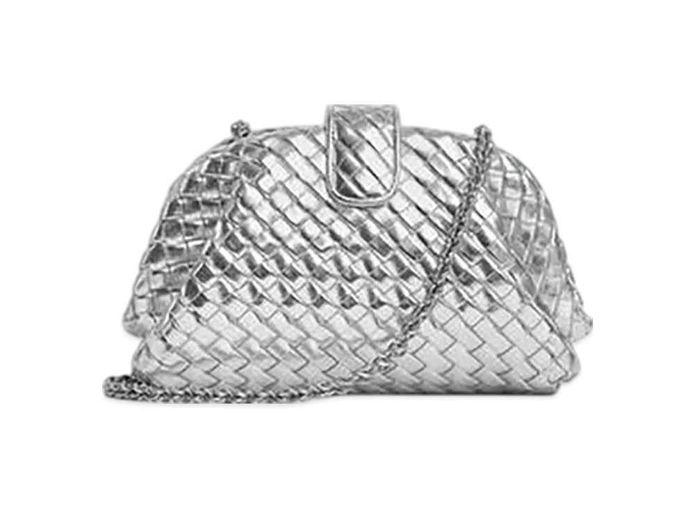 Bottega Veneta Small Lauren 1980 "Silver"