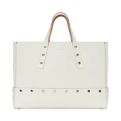Hender Scheme Assemble Rectangle Bag M "White"