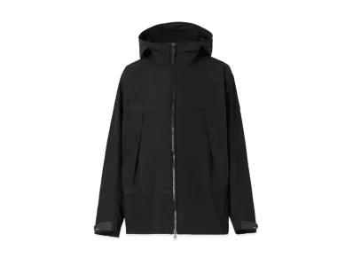 Burberry Men's Logo Applique Lightweight Hooded Jacket "Black"