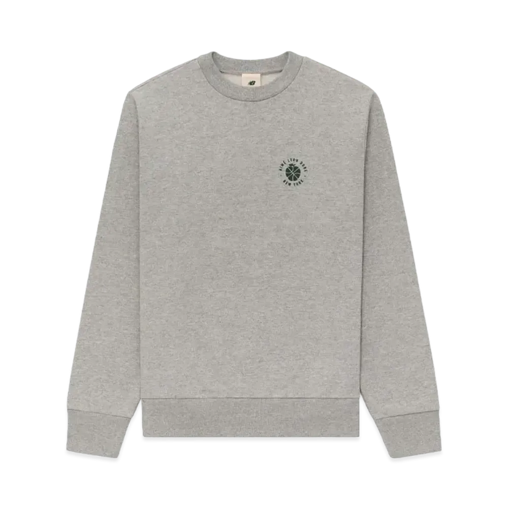 Aime Leon Dore x New Balance SONNY NY Crewneck Sweatshirt "Grey"