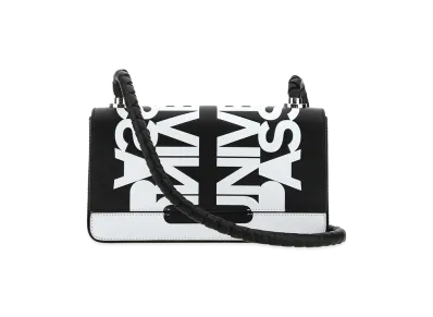 Burberry Two-Tone Leather Crossbody Bag "Printed"