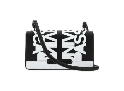 Burberry Two-Tone Leather Crossbody Bag "Printed"