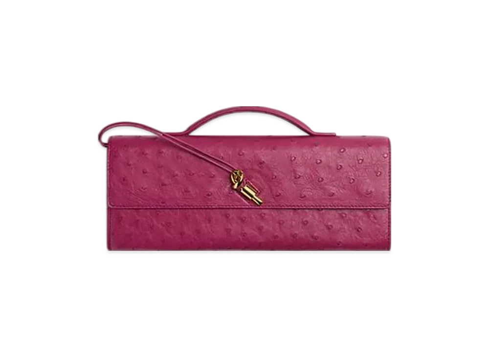 Bottega Veneta Andiamo Clutch "Cinnabar"