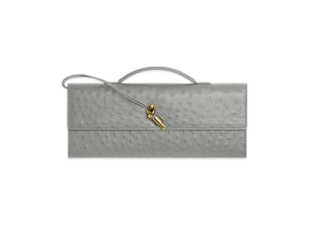 Bottega Veneta Andiamo Clutch "Sterling"