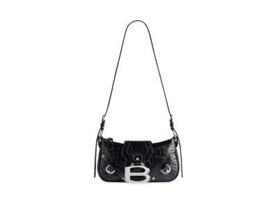 BALENCIAGA Essex Small Shoulder Bag "Black"