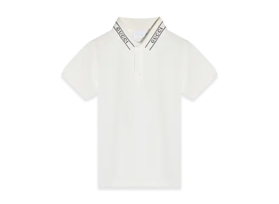 GUCCI Kids Polos "White"