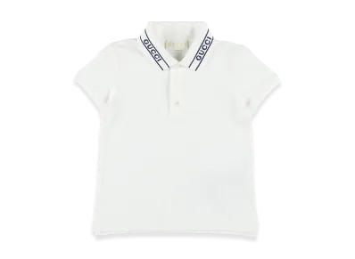GUCCI Kids Polos "White"
