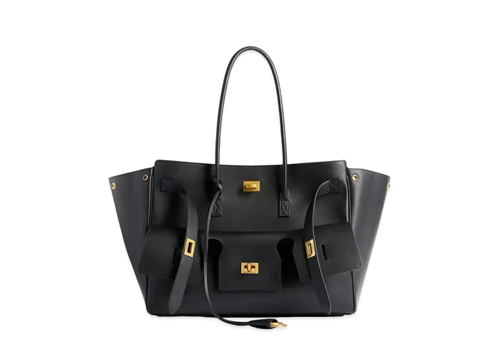 BALENCIAGA Bel Air Medium Carry All Bag "Black"