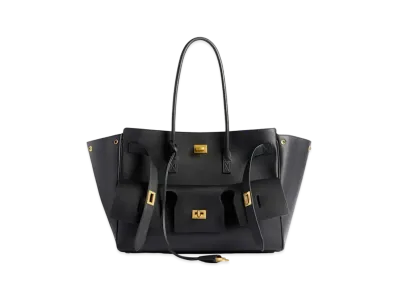 BALENCIAGA Bel Air Medium Carry All Bag "Black"