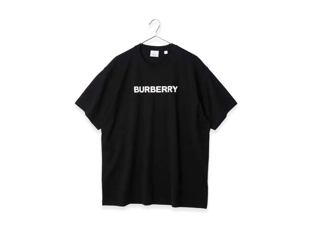 Burberry Logo Print Crewneck T-Shirt "Black"