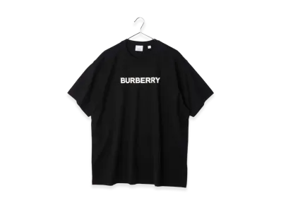 Burberry Logo Print Crewneck T-Shirt "Black"