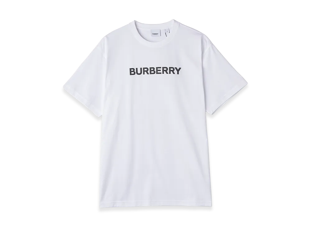 Burberry Logo Print Crewneck T-Shirt "White"