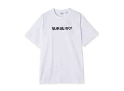 Burberry Logo Print Crewneck T-Shirt "White"