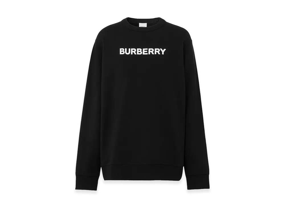 Burberry Cotton Sweatshirt "Black"