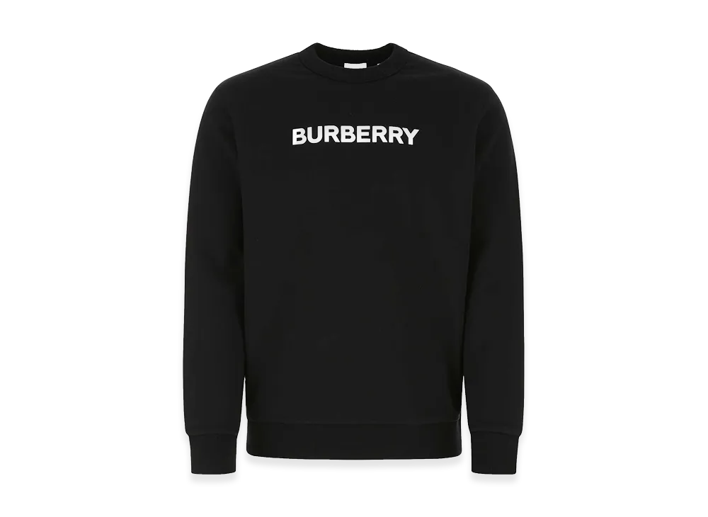 Burberry Cotton Sweatshirt "Black"