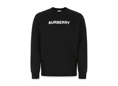 Burberry Cotton Sweatshirt "Black"