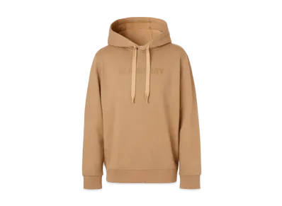 Burberry Men's Logo Print Cotton Hoodie "Camel"